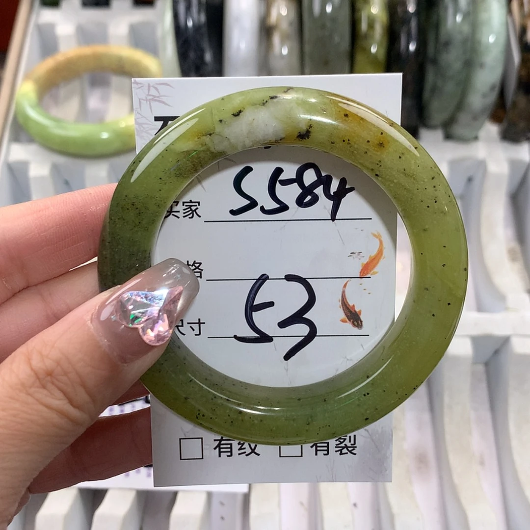 【闪购商品】未镶嵌蛇纹石玉手镯