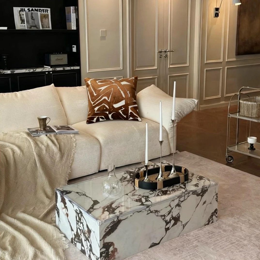 设计师款美式中古法式奶油形沙发靠枕床头腰枕适合客厅装饰抱枕