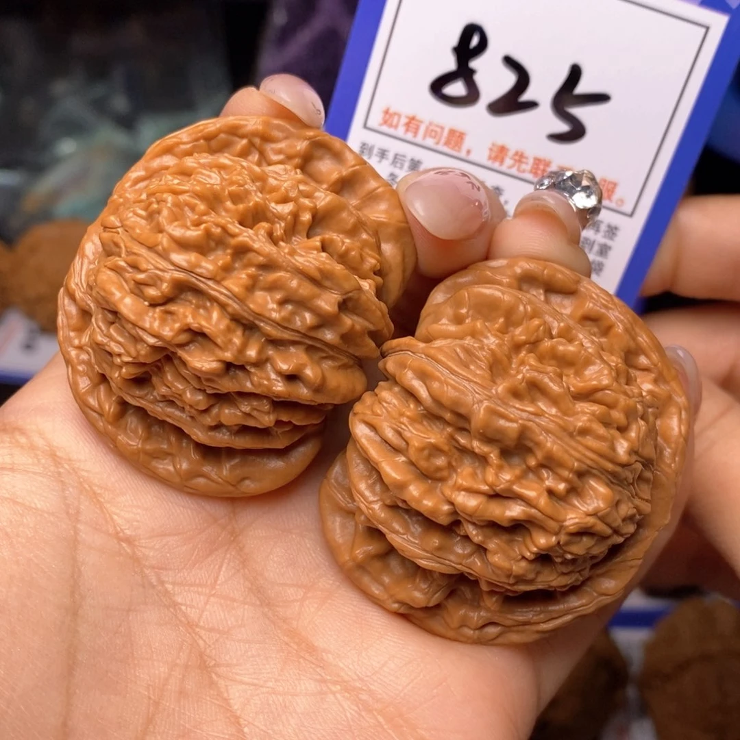 文玩核桃把件47全品四座楼825