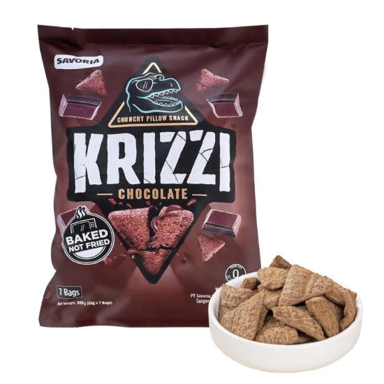 KRIZZI 进口 巧克力味夹心脆脆角 350g