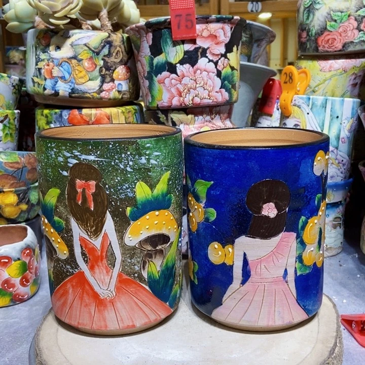 景德镇艺术手绘作品