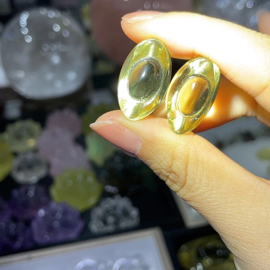 水晶未镶嵌珠宝半成品发一个