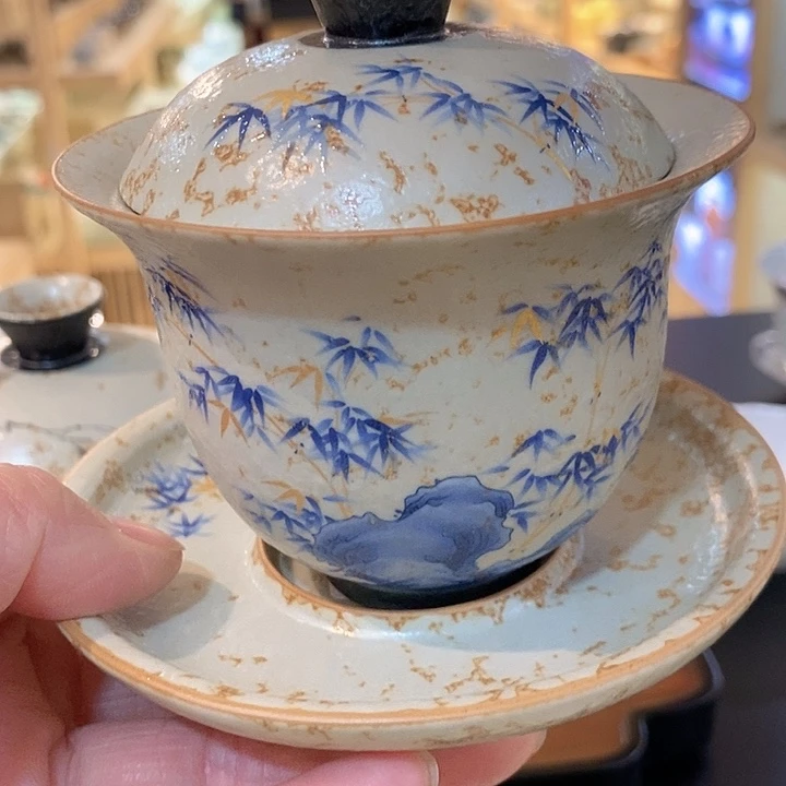 火石烧这个真好看瓷器