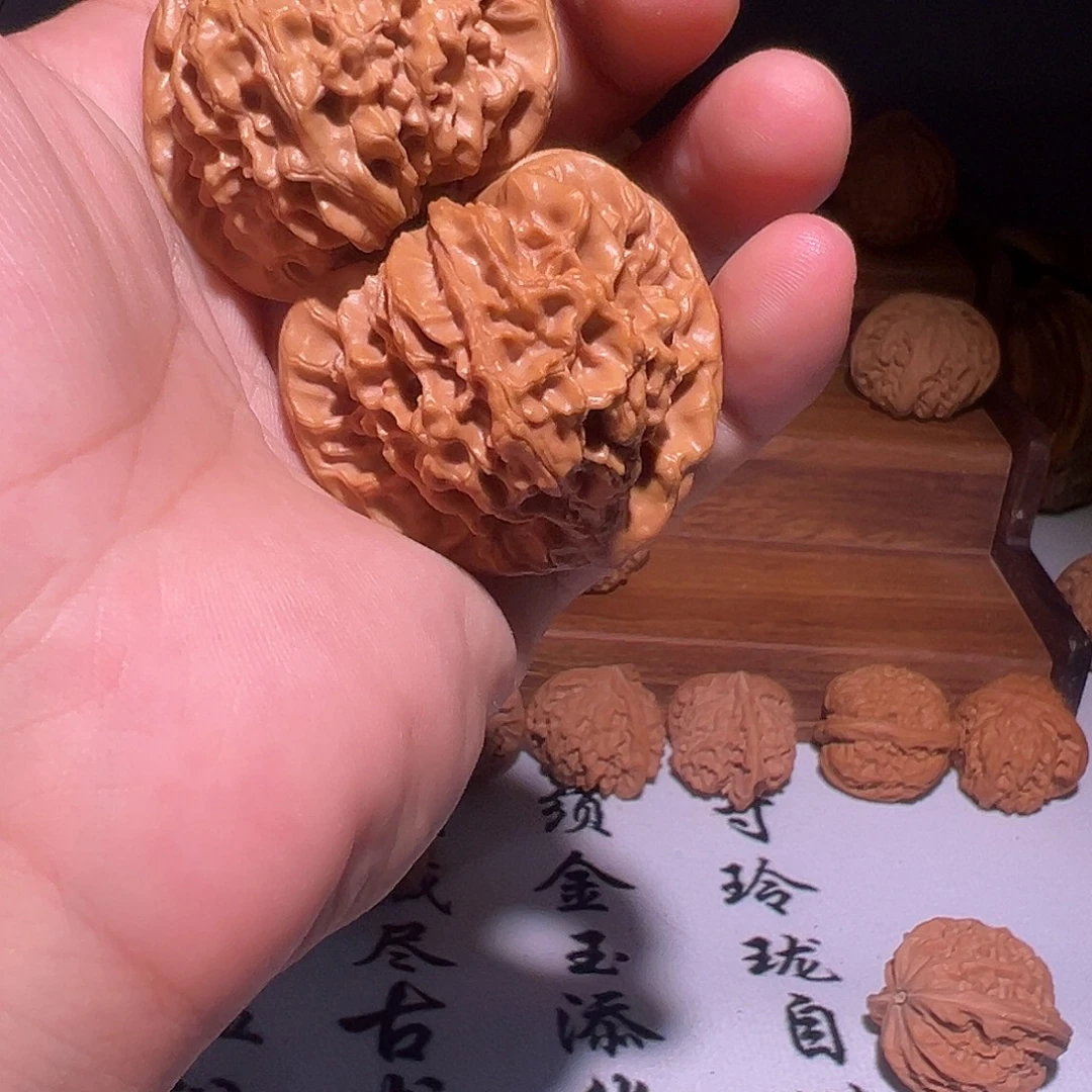 燎***吊坠文玩核桃43尺龙门涧