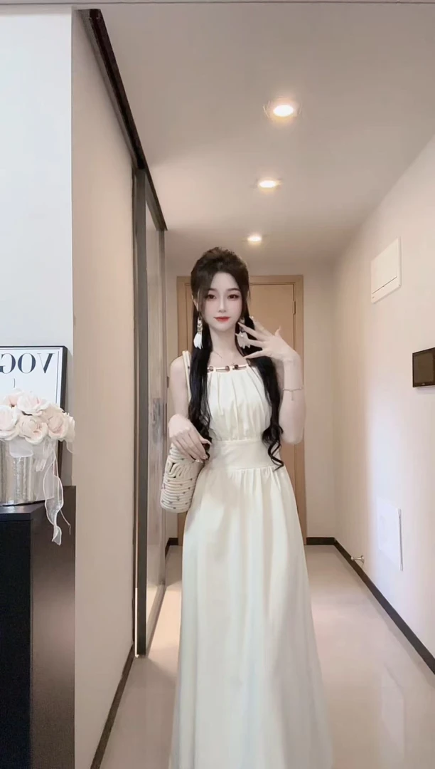 早秋新款时尚甜美修身显瘦气质连衣裙