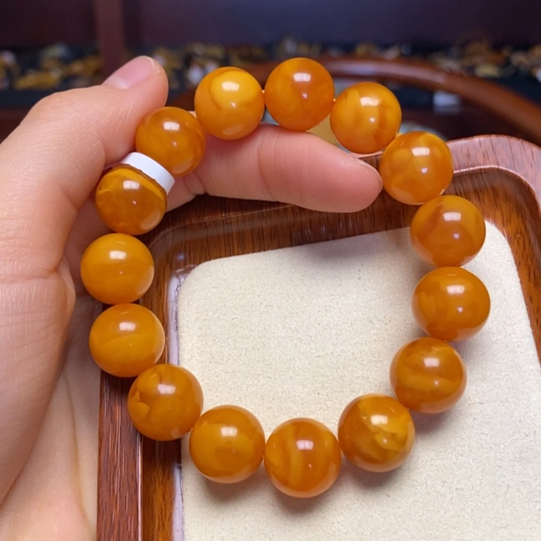 【闪购商品】蜜蜡手链未镶嵌手串