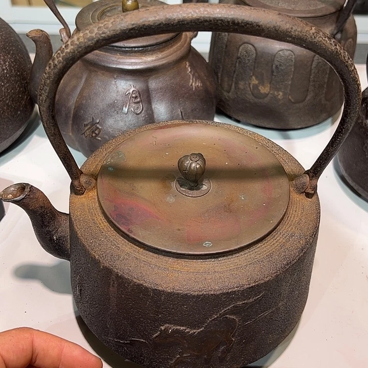 亮***8壶嘴瑕疵有纪念款中古品茶道具