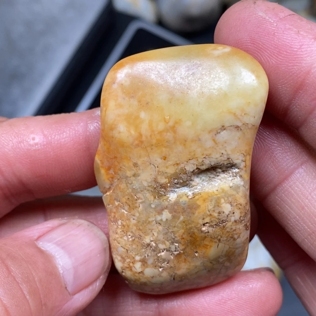 和田玉挂件银S925镀金镶嵌