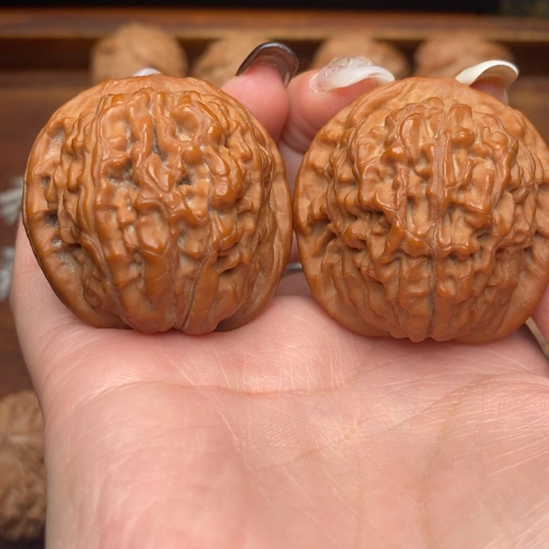 把件文玩核桃莲花41 S17号