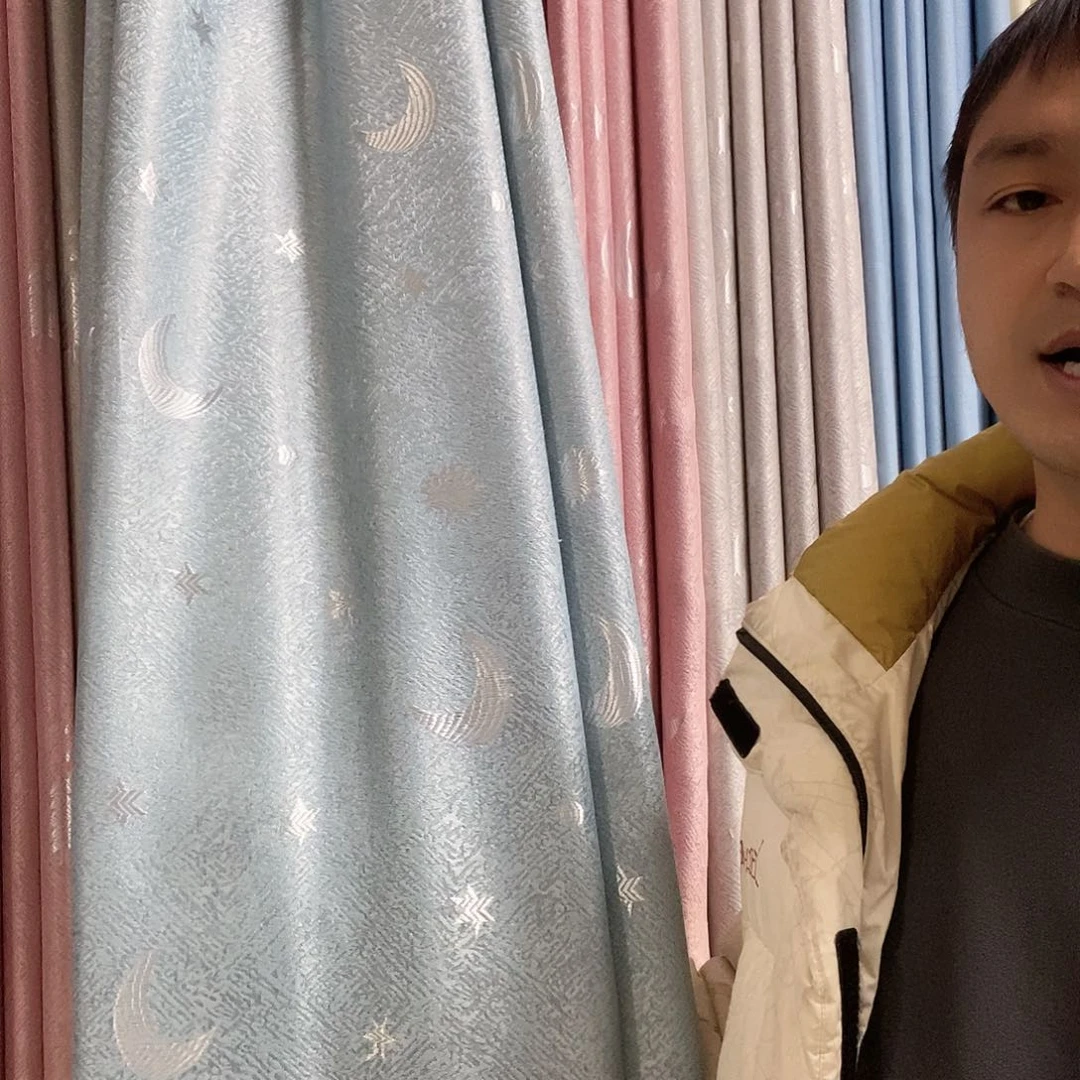 涤纶张*星月蓝4*3.1对开打孔2套