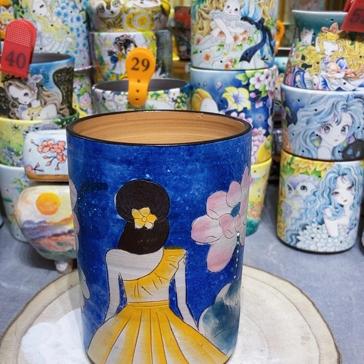 景德镇艺术手绘作品