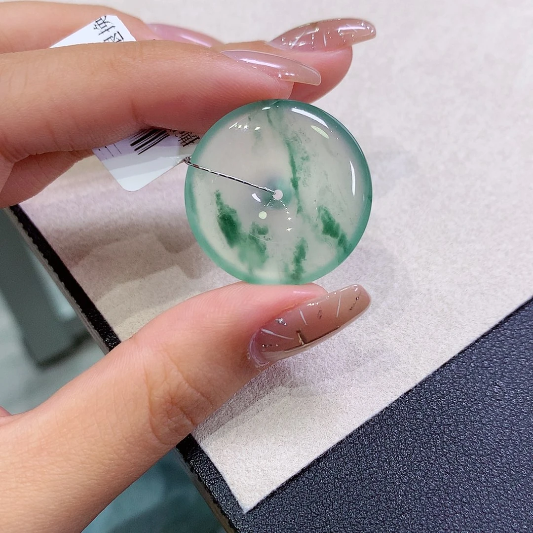 翡翠未镶嵌吊坠(不含链)26.3-5.1