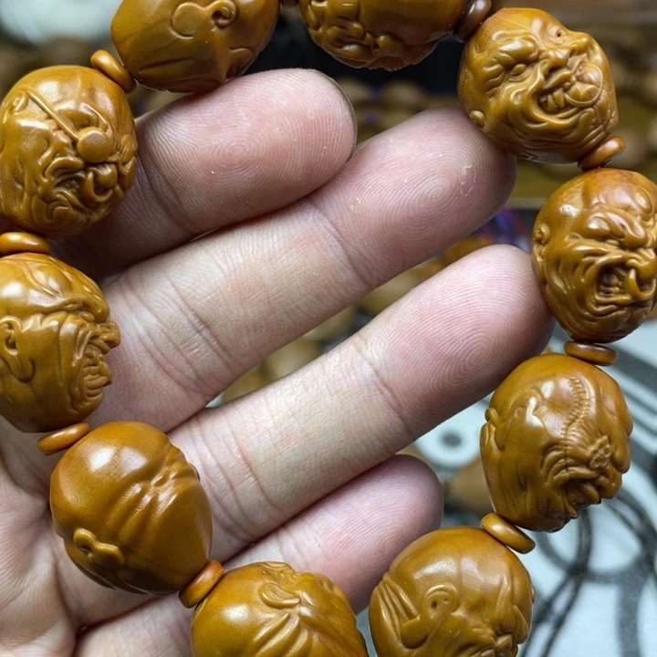 橄榄核手串/手链橄榄核雕工艺手串