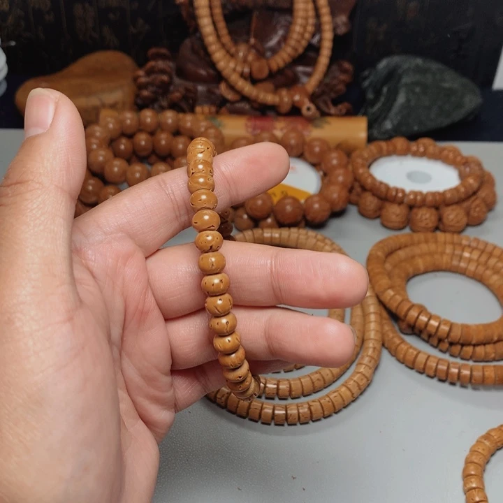 桃核吊坠K*桃核手串8