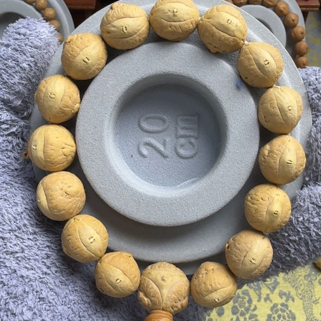 凤眼菩提手串尼泊尔二茬天使17尺寸