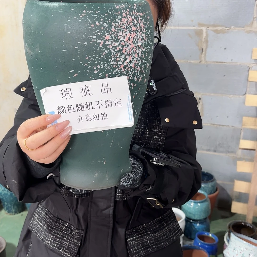 瑕疵红陶高33/18个