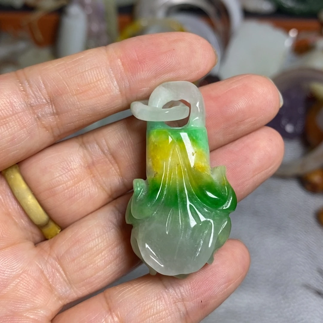 和田玉（糖玉）未镶嵌颈饰