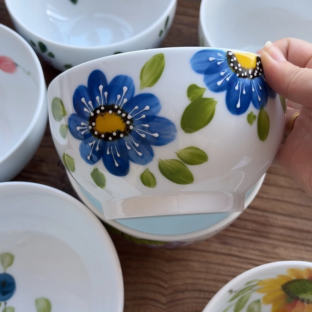 摆件景德镇陶瓷手绘餐具