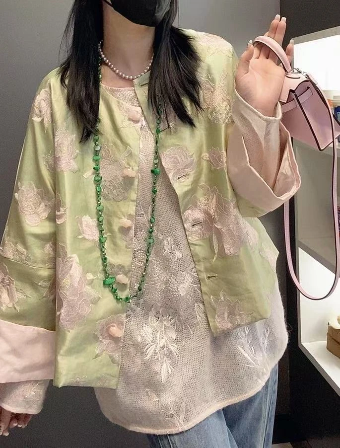 Danjun“新款绣花中式”外套