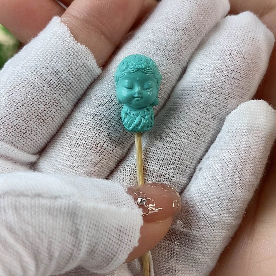 绿松石珠宝奇石未镶嵌