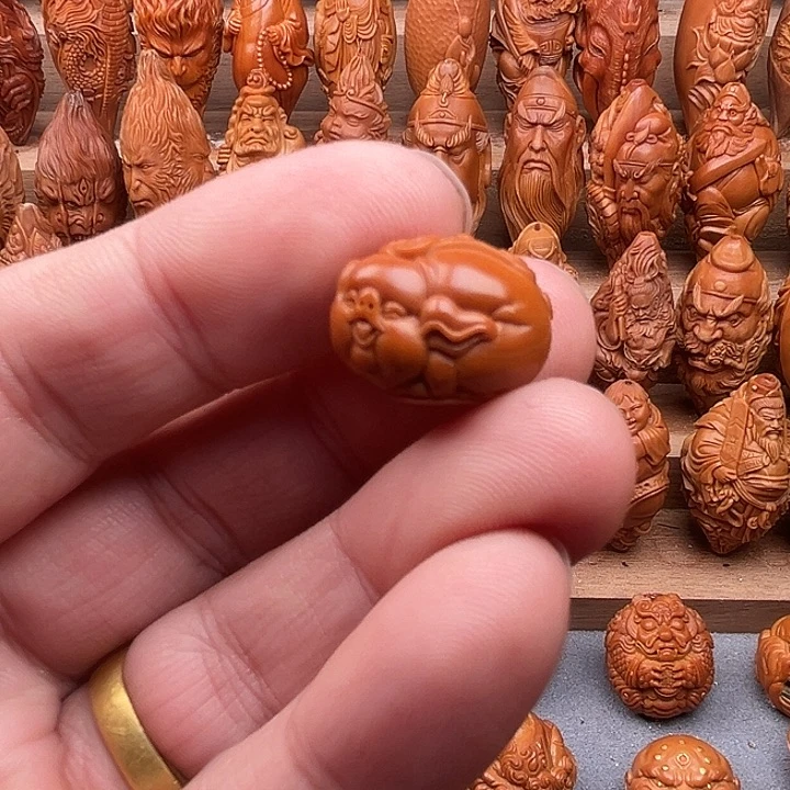 吊坠橄榄核17福猪福利