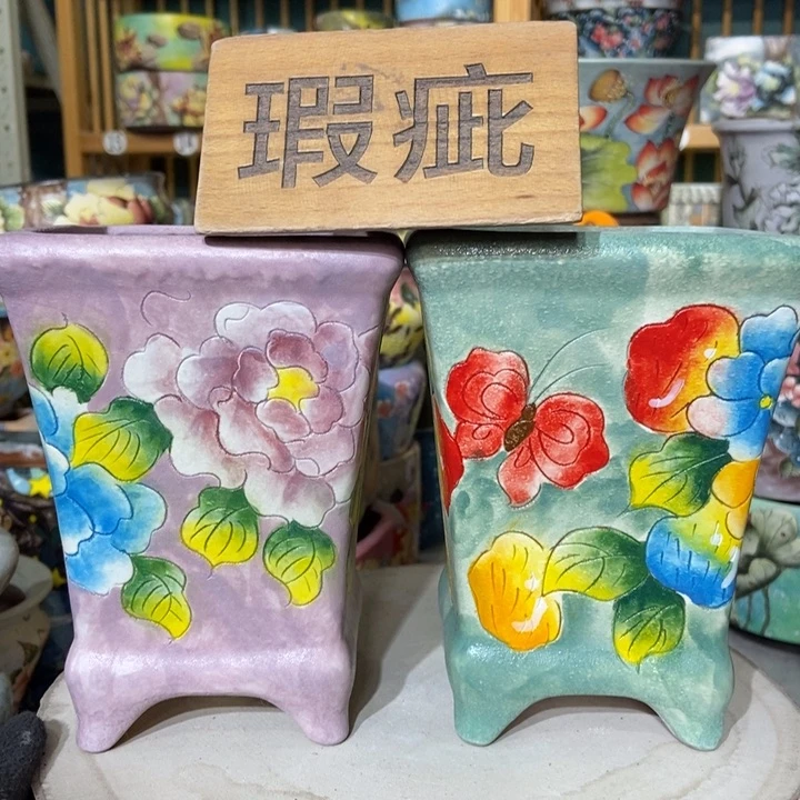 红陶景德镇艺术手绘作品