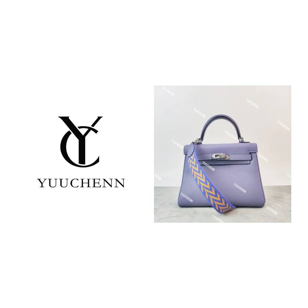 YUUCHENN/19cm原创设计高定真皮包HH6672