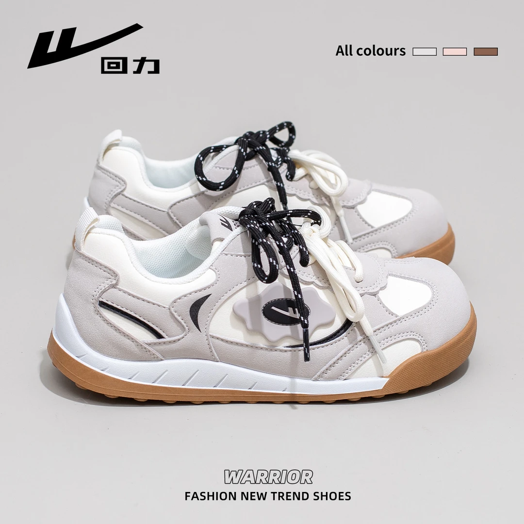 回力德训鞋子女款爆款2025新款韩版潮流秋季学生轻便百休闲保暖鞋