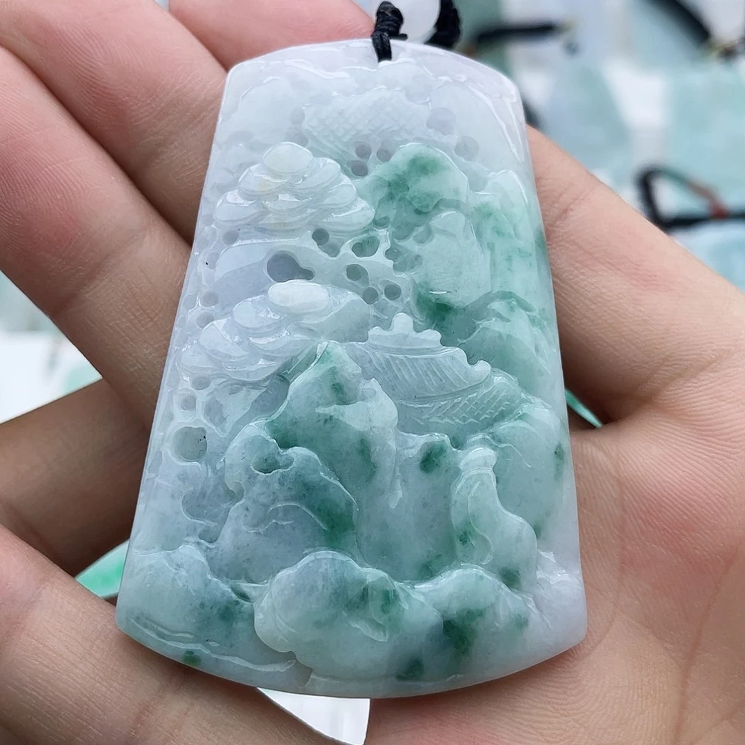 颈饰未镶嵌翡翠翡翠