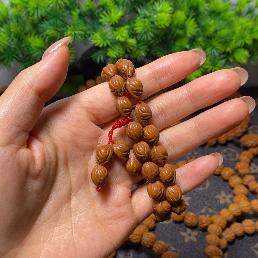 口***户桃核手串秦岭桃核