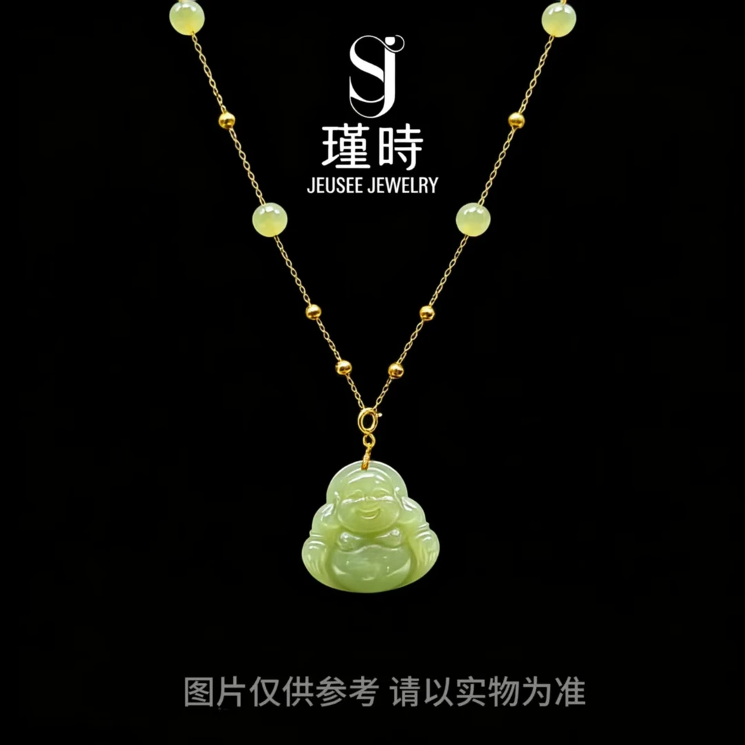 【瑾時财禄】天然和田玉佛公挂件尺寸小巧精致适合佩戴