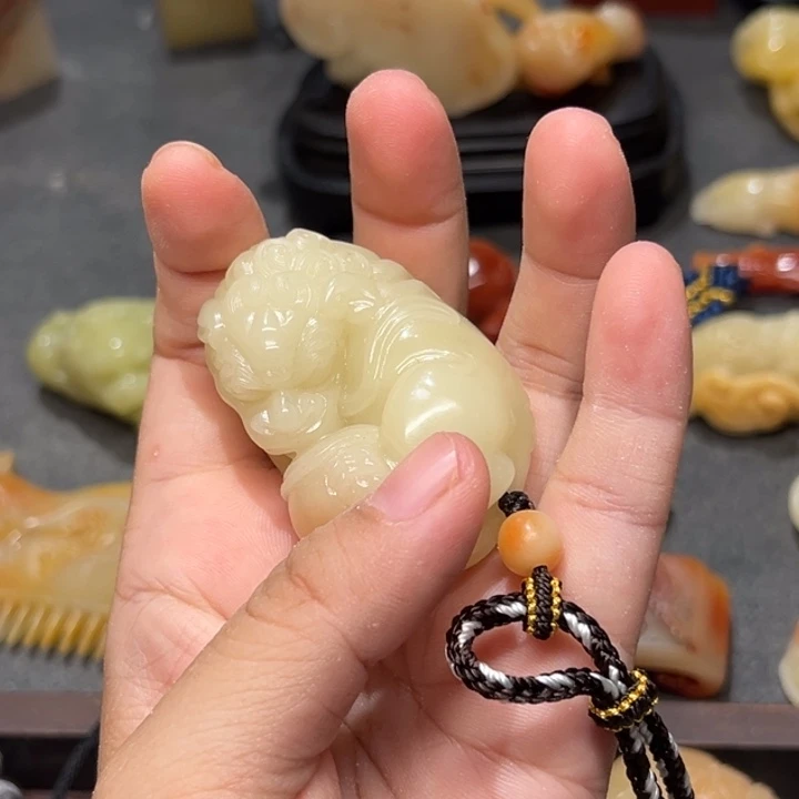 自***飞昌化石印石寿山石雕刻工艺精湛工艺