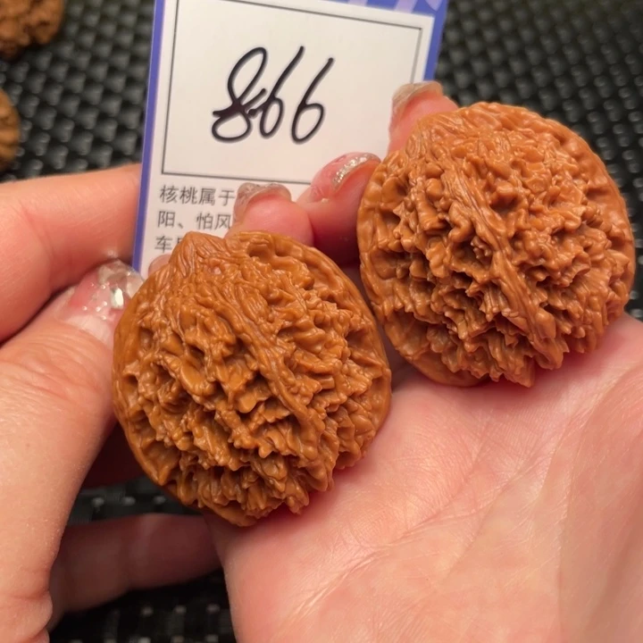 文玩核桃把件42星星866