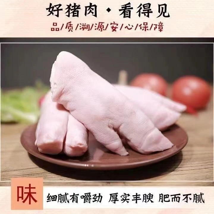 新鲜带劲大猪蹄  标猪大猪蹄