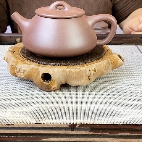 紫砂茶壶宜兴紫砂天青紫泥240c c