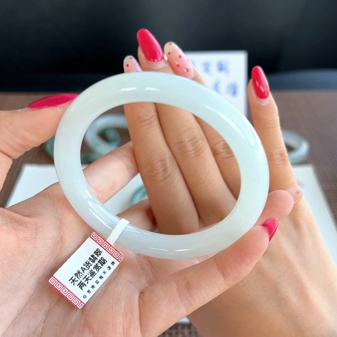 翡翠未镶嵌手镯61号 57.2