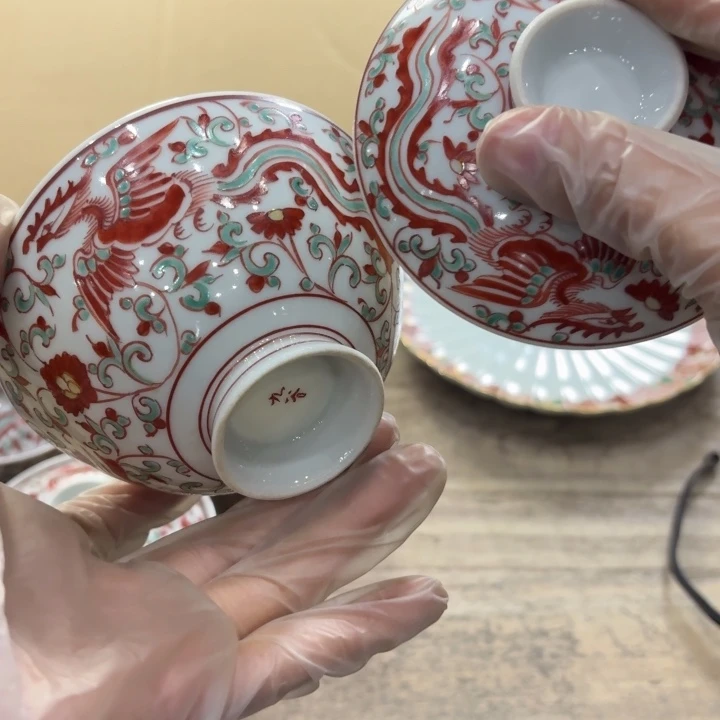 陶瓷11.5cm古美术置物摆件