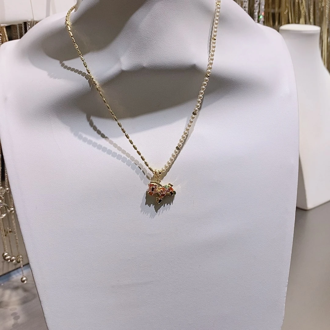 锆石铜合金合金项链金