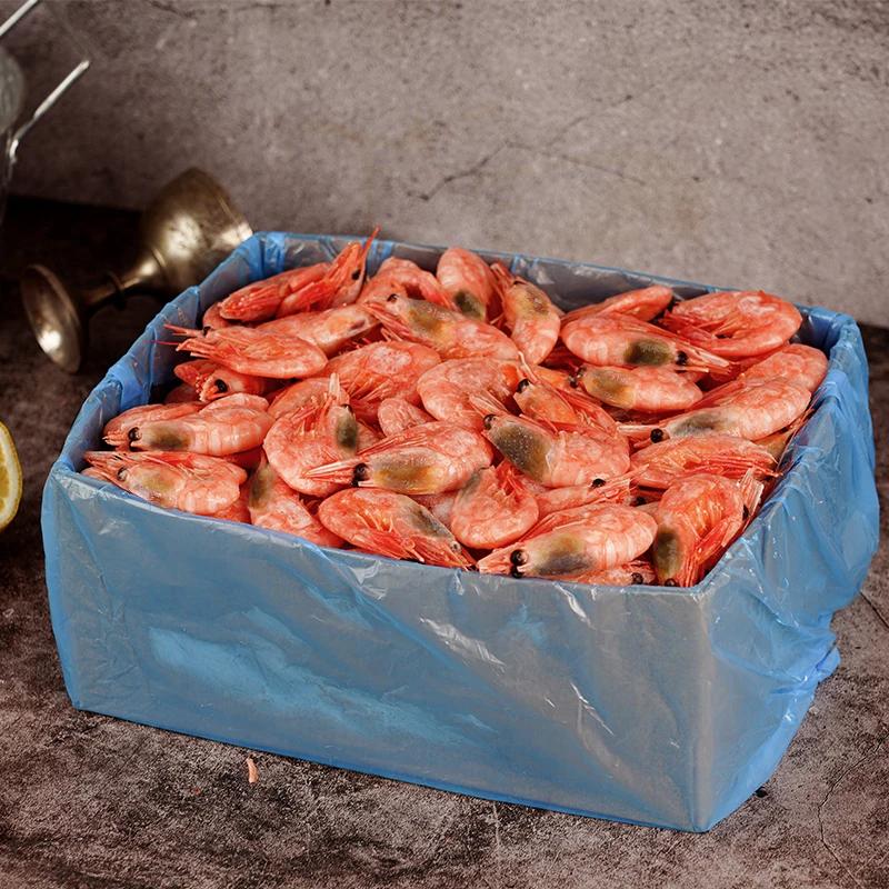 【黑头海藻头】90-120+正宗北极熊北极甜虾4斤顺丰包邮即食新鲜冷冻
