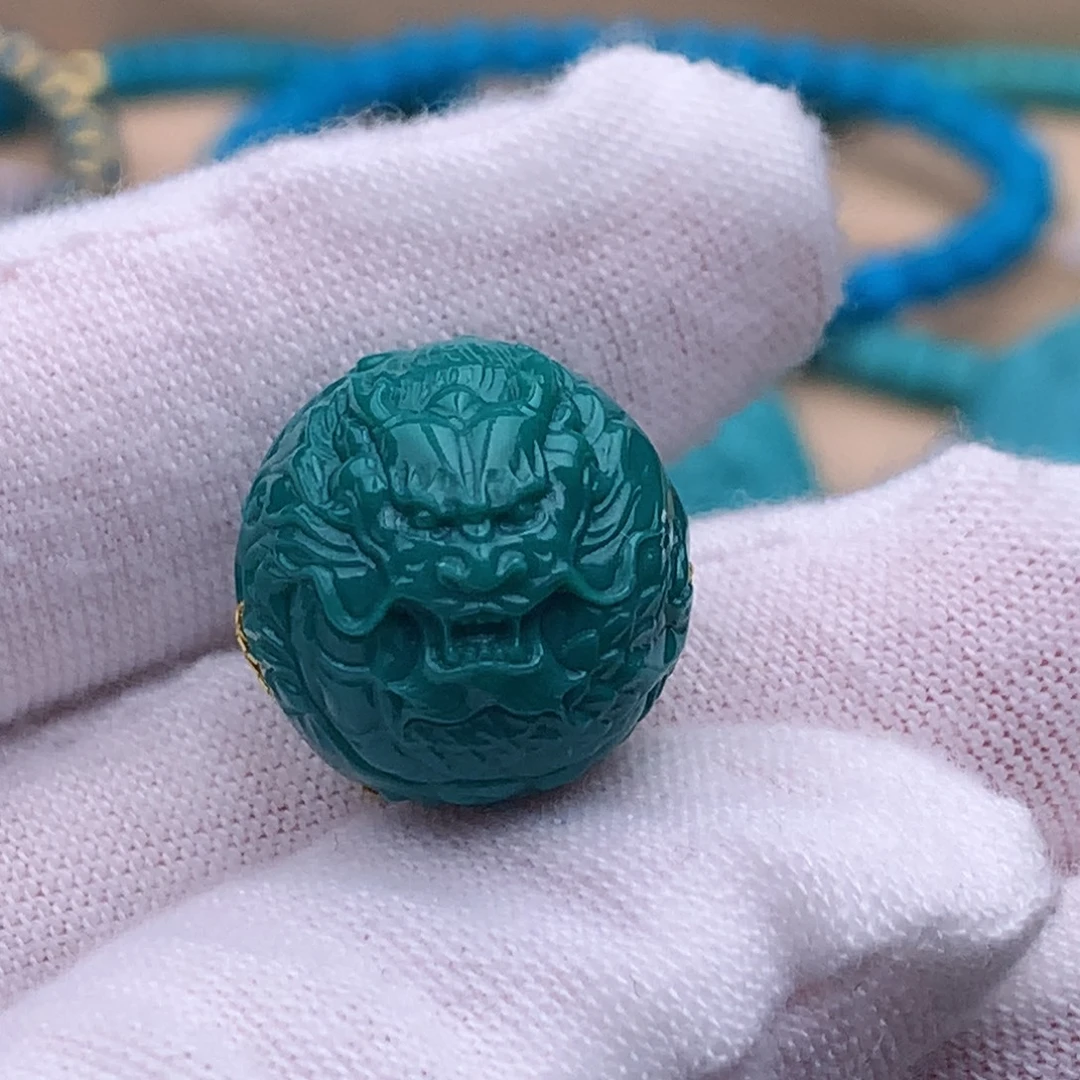 绿松石未镶嵌珠宝奇石16mm