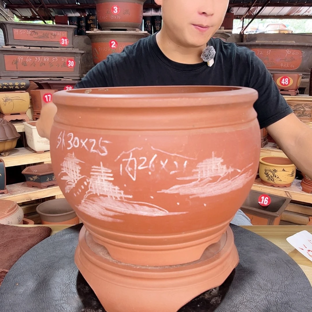 紫砂花盆工厂直发