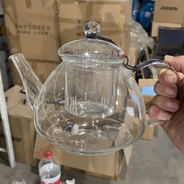 （闪购商品）玥那丝大白壶高硼硅玻璃