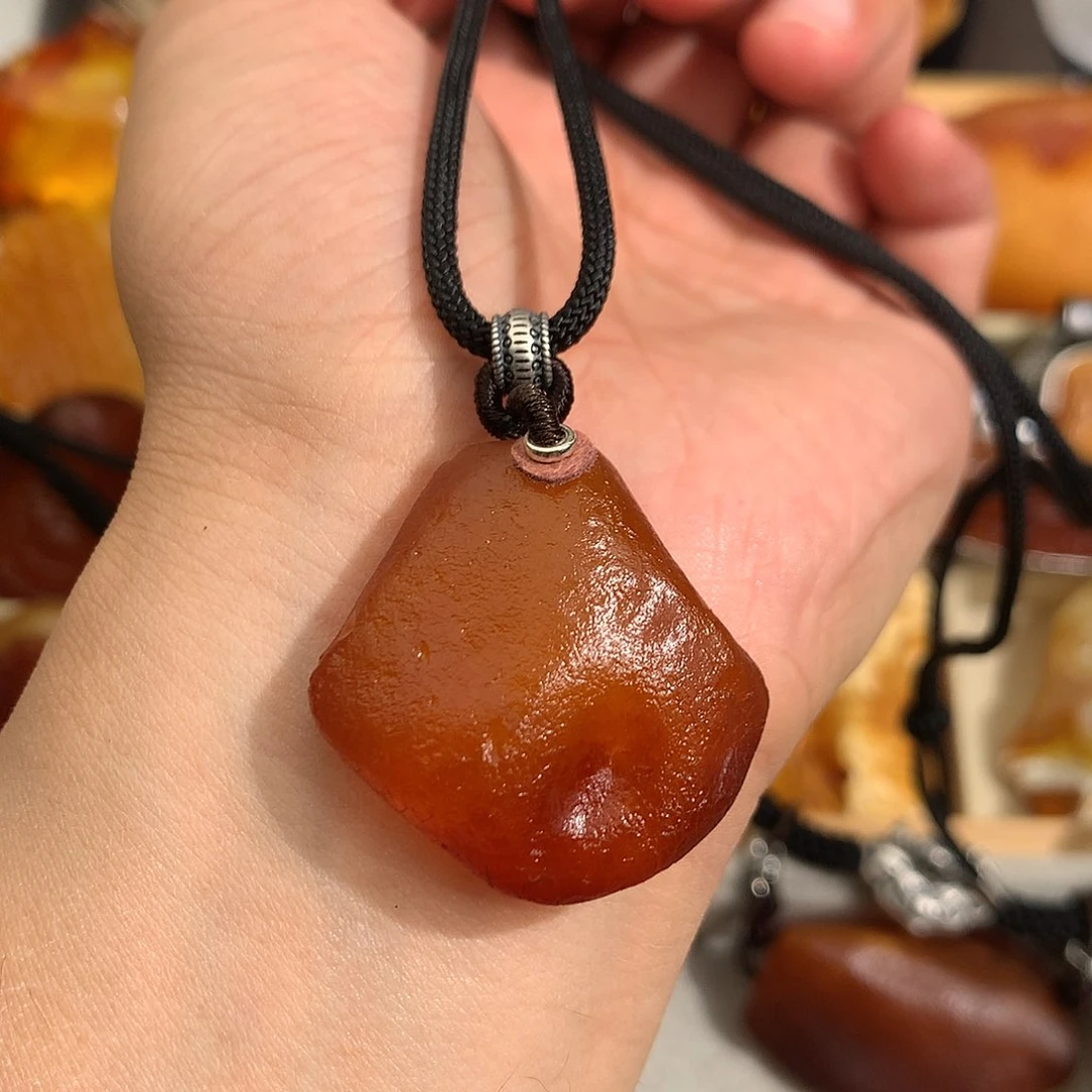 蜜蜡裸石未镶嵌你