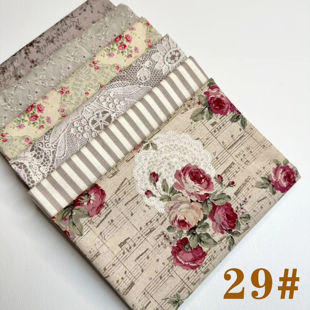 进口平纹印花 布组29#
