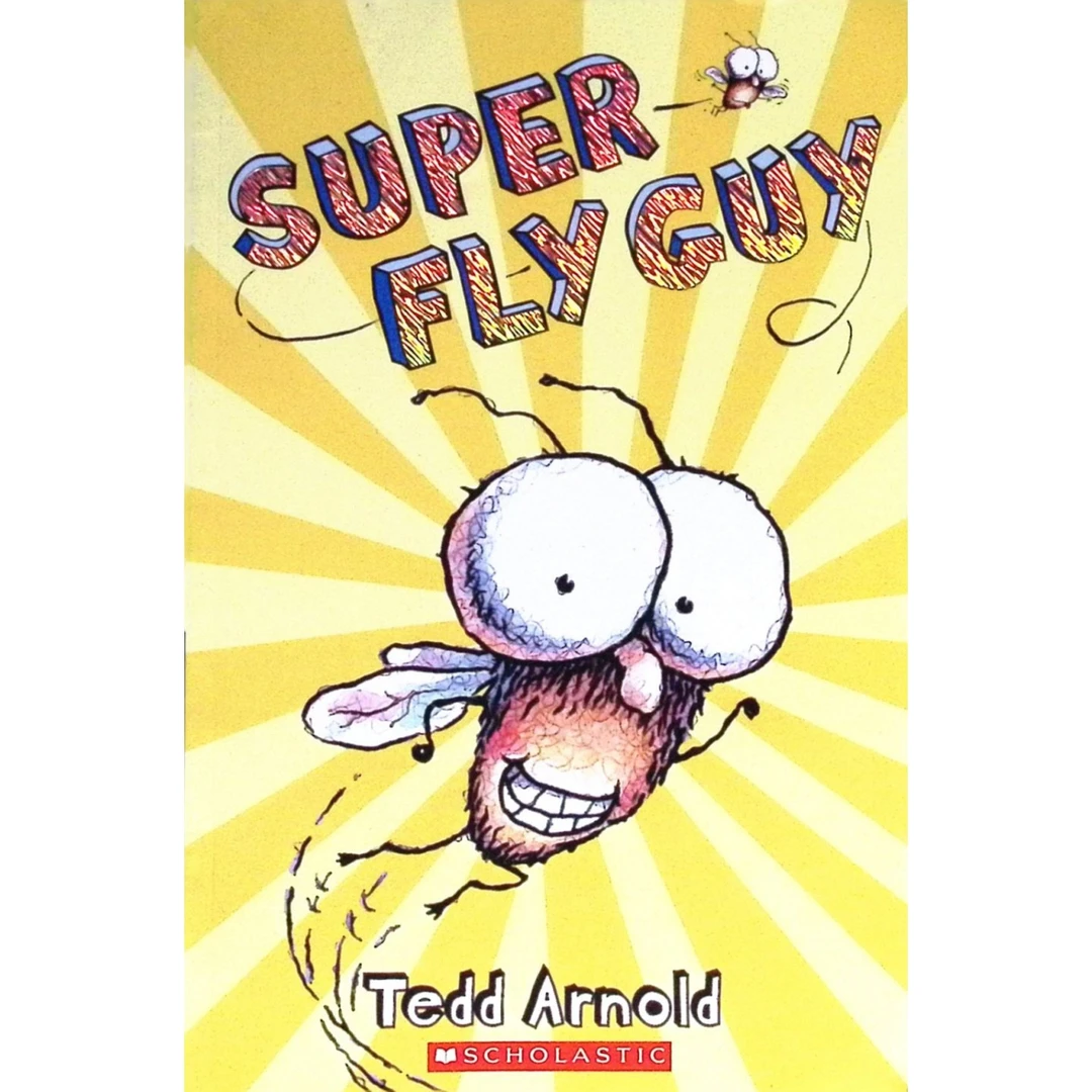 英语原版书超级蝇小子FLYGUY系列幽默绘本亲子共读