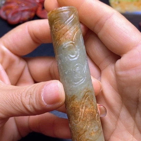 和田玉（糖玉）挂件未镶嵌