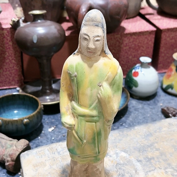 瓦当摆件摆件茶桌茶台陶瓷