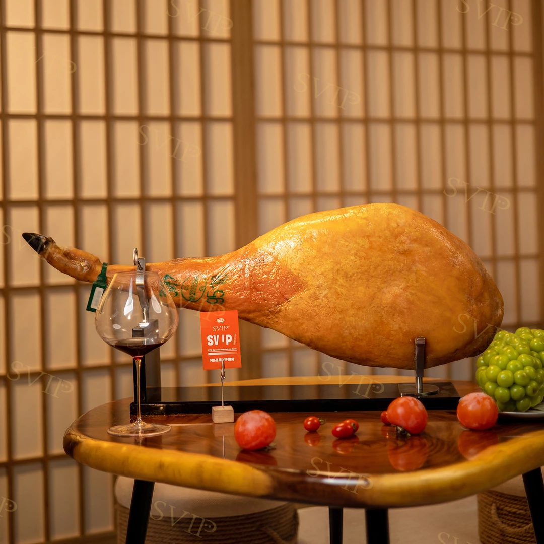 西方甄选【绿标后腿】正宗西班牙伊比利亚火腿传统工艺特级整腿送礼