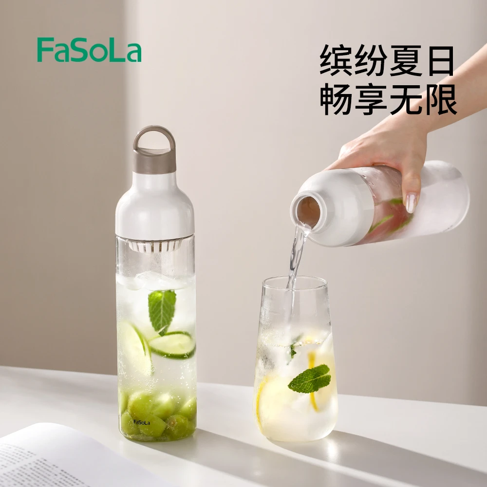 FaSoLa水壶冰箱冷水瓶夏天凉水壶家用大容量冷泡茶壶耐高温冰水壶