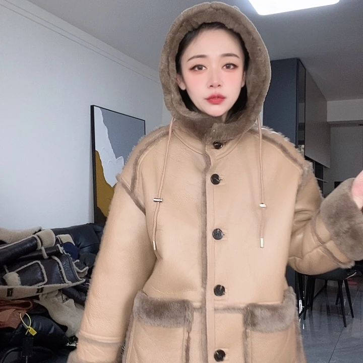绵羊皮美丽奴羊毛一体120斤左右